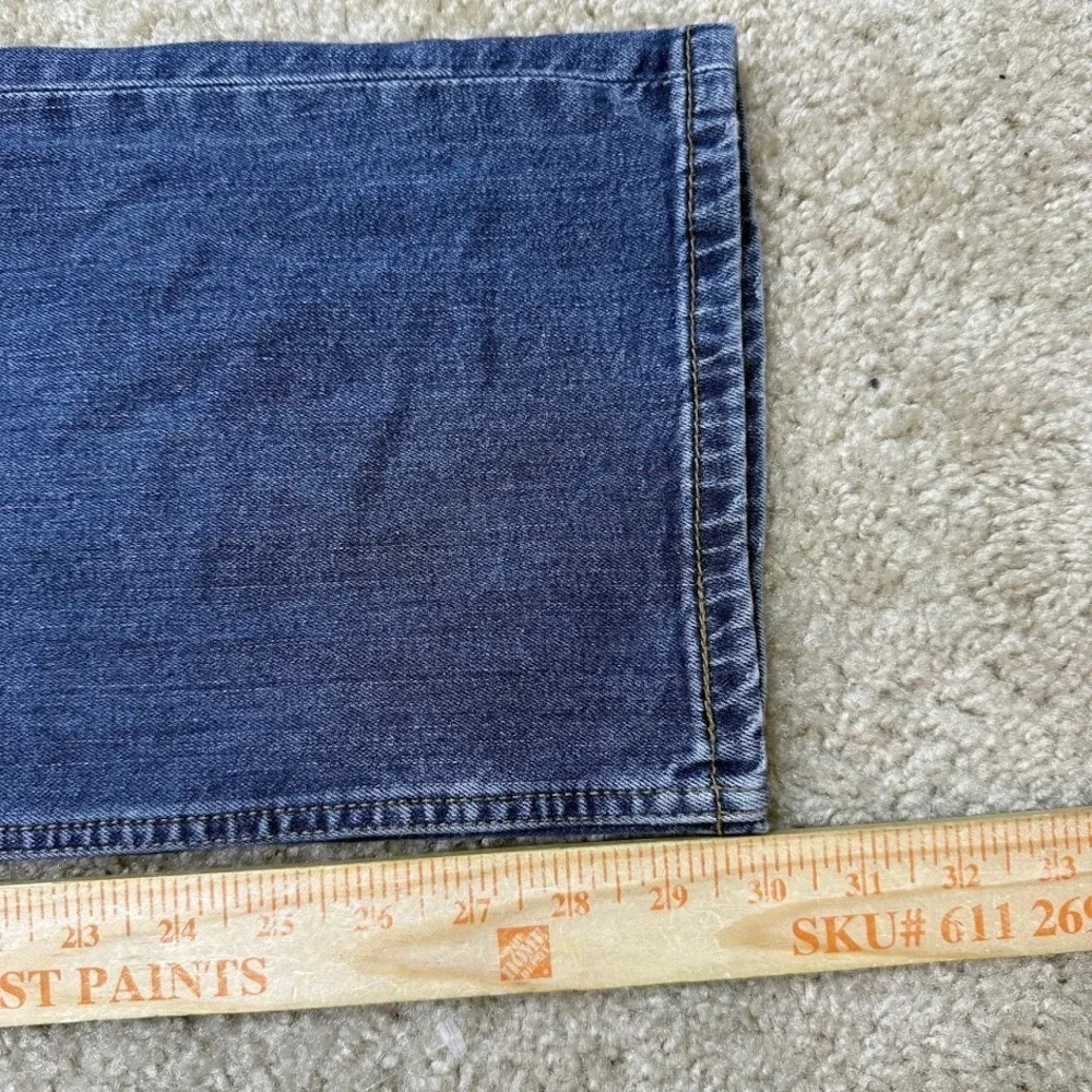 Levis 514 Straight Fit Jeans Blue Mens Size 40x30 Medium Wash Denim